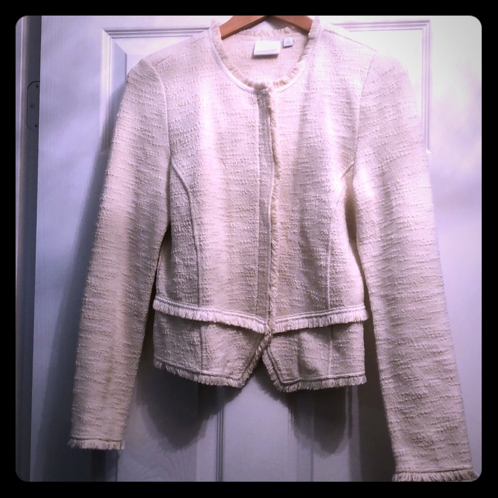 Anthropologie knit blazer